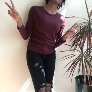 CUTE PURPLE LONG SLEEVE 💜